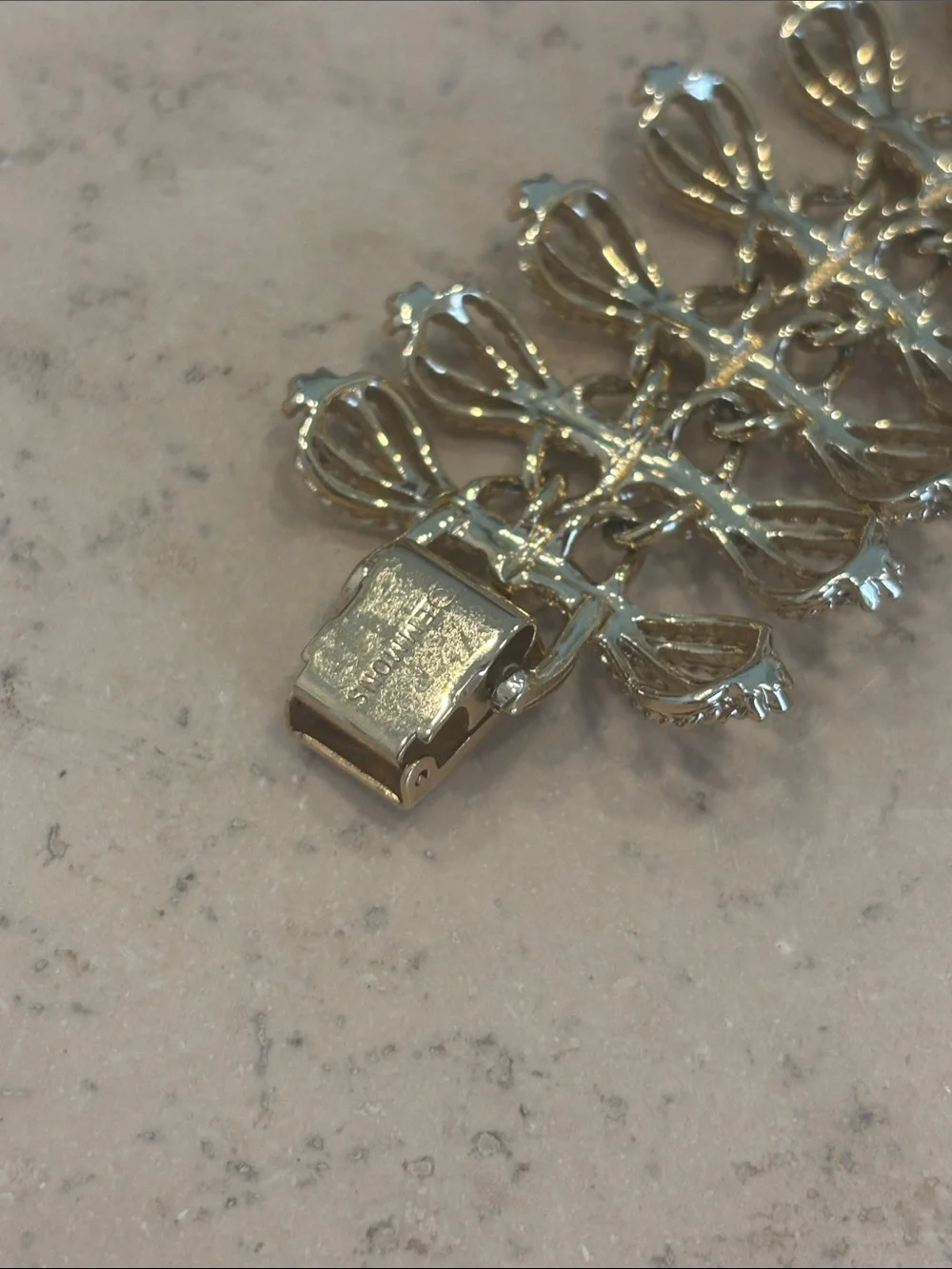 Vintage Emmons gold-tone bracelet